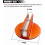 Magnetisk Jack Pad Aluminium Rillet 1 Stk. Orange 3