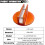 Magnetisk Jack Pad Aluminium Rillet 1 Stk. Orange 5