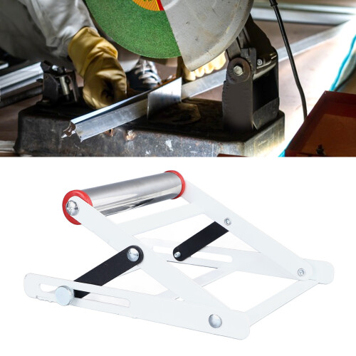 Adjustable Cutting Machine Support Frame 55-135mm Foldable Metal Stand 2PCS