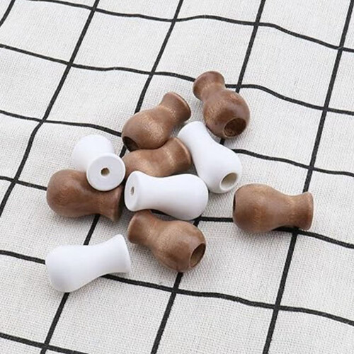 Wood Cord Pull End for Blinds 12 Pack 2