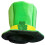 Samt-Koboldhut mit Kleeblatt zum St. Patrick's Day 5