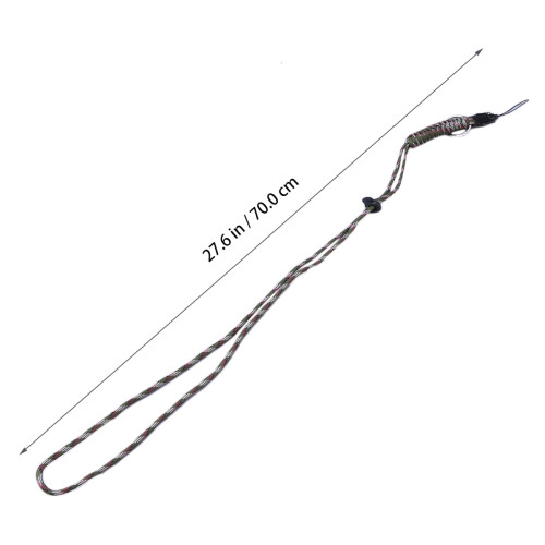 Lot de 3 dragonnes pour téléphone en polypropylène noir 1
