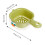(Green) Double-Layer Colander with Non-Slip Handle 1