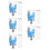 1500Pcs Rust-Resistant Stainless Steel Butterfly Specimen Fixing Pins 7