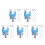 1500Pcs Rust-Resistant Stainless Steel Butterfly Specimen Fixing Pins 8