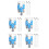 1500Pcs Rust-Resistant Stainless Steel Butterfly Specimen Fixing Pins 9