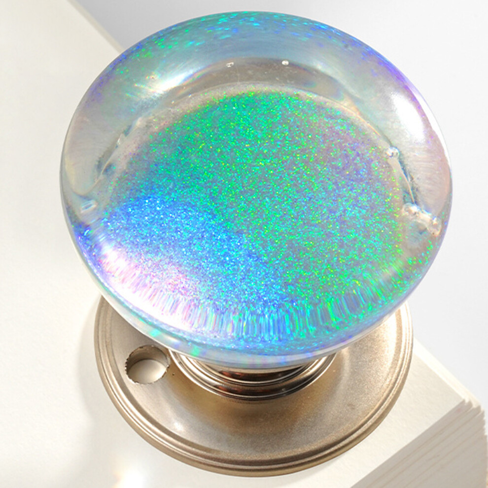 (Fluorescent Green) Unique Resin Glass Ball Cabinet Knobs For Doors & Drawers 6017806883359