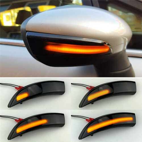 Dynamic Sequential LED Side Wing Mirror Mirror Lights Turn Signal Blinker Lamp para  Fiesta ST B-Max 2008-2017 2