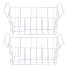Easy Access & Organization for Freezer Baskets, Widely Used Wire Baskets with Clear Vision to View Everything, Multifunctional Storage for Kitchen