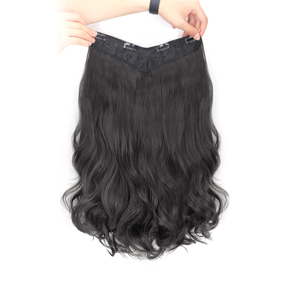 Penghui-Toys (Natural Black, 50Cm) 50Cm Wave Hair Extensions For Wedding & Masquerade