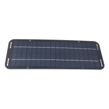 10W Monocrystalline Portable Solar Panel Kit, Lightweight, with Cables