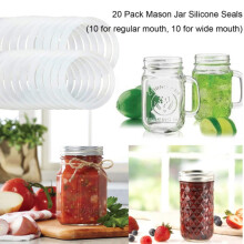 (10pcs) 10Pcs 70-86mm Mason Jar Lid Rings, Airtight