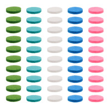 100Stk Aromatherapie Baumwollpads Für Diffuser Schmuck Bunt