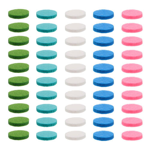100Stk Aromatherapie Baumwollpads Für Diffuser Schmuck Bunt