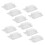 20Pcs Clear Plastic Blister Storage Container Reusable Organizer Case 2