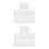 20Pcs Clear Plastic Blister Storage Container Reusable Organizer Case 6