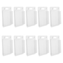 20Pcs Clear Plastic Blister Storage Container Reusable Organizer Case