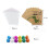 Set de ornamente din material textil pentru ouă de Paște, 10 buc. 1