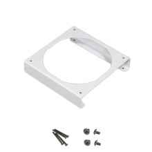 Computer Case Fan Height Extension Bracket Metal Construction 12cm Fan Cooling Solution