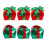 Boîtes à ballons de Noël en aluminium (6 pièces) 1