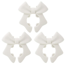 Clip portautensili a forma di fiocco in silicone (1 pezzo)