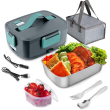 Boîte à lunch chauffante portable 90W 2 en 1