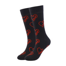 Valentijnsdag kniekousen voor dames, cropper, dijhoge, comfortabele, ondersteunende, ondoorzichtige winterse, modieuze, sportieve compressiekousen,
