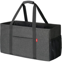 YANTONG Τσάντα Tote Extra Large Standable Γκρι Πτυσσόμενη