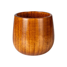 Mug en bois en forme de tonneau, 30 cl, pour boissons chaudes et froides