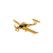 Captain Chest Badge Metal Airman Wing Pin Naval Senior Piloted Wing Piloted Badge Lapel Pin Aviation Wing Badge