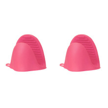 Maniques de cuisine en silicone mini, pinces Ă pincer, 1 paire