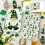 Absorberende polyester schoonmaakdoek 66x45cm groen 1