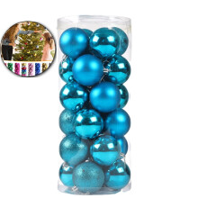 24 boules de Noël incassables en plastique pour sapin – Compatibles avec les décorations de Noël