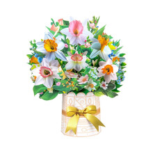 Mother's Day Greeting Card Bouquet Set 3D Folding Floral