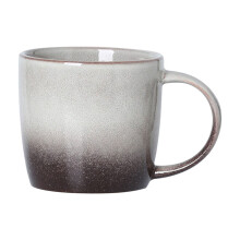 Gradient Ceramic Coffee Mug, 350ml Insulated Porcelain Cup with Wide Mouth & Ergonomic Handle – Heat-Retaining Tea Cup for Home/Office