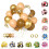 Ensemble de 30 ballons en polyester pour décoration de fête 1