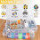 Boîte de rangement en plastique à 24 compartiments 4