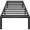 Metal Platform Bed Frame Twin Black 14 Inch 1