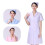 Weißer Labor- Apothekenkittel Bequeme Baumwolluniform 3