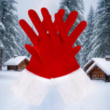 Gants d'hiver thermiques tactiles pour femmes avec poignets élastiques