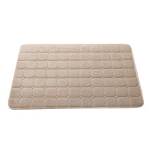 Superpehmeät matot kylpyammeeseen ja suihkuun, konepestävä vapaa-ajan lattiamatto, liukumaton puuvilla, sisustustarvikkeet - kameli (31,4" x 19,6")