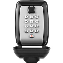 Large 9-Digit Key Lock Box, Weatherproof Wall-Mount Safe for Homes/Garages/Offices/Realtors, Compatible with Standard Keys