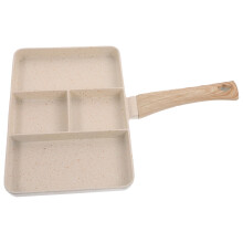 Tarttumaton beige munapannu, monitoiminen ruoanlaittoon