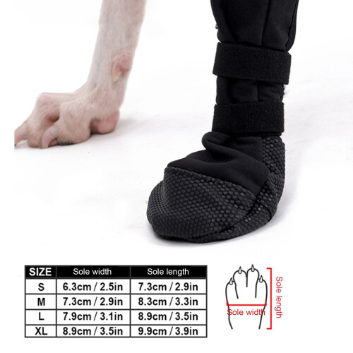 Meias para Cães – Protetores Macios para Patas, Pacote com 4 2