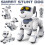 RC robothundleksak för småbarn interaktiv programmerbar 6
