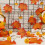 20 φώτα Halloween με μπαταρία LED, κορδόνι κολοκύθας 118", 8 λειτουργίες, πορτοκαλί, 7