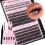 Κιτ Wispy Lash Clusters – Ατομικές βλεφαρίδες C Curl Fluffy με κάτω βλεφαρίδες, Bond & Seal, DIY – 2