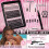 Κιτ Wispy Lash Clusters – Ατομικές βλεφαρίδες C Curl Fluffy με κάτω βλεφαρίδες, Bond & Seal, DIY – 4