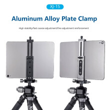 XILETU XJ15 Smartphone & Tablet Tripod Mount Clamp 125-225mm Black