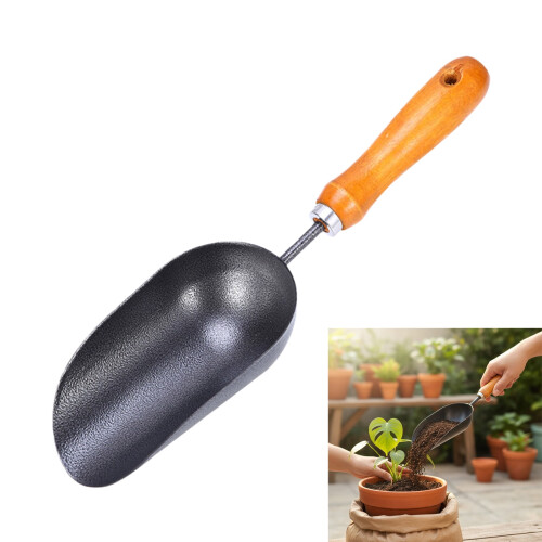 Ergonomic Hand Trowel Potting Soil Scoops for Efficient Soil Work 1
